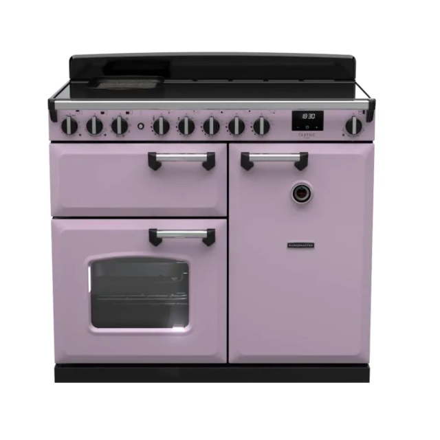 Rangemaster CLDL100EIPHTH/CM1 17815 Classic DLX 100 Ind Heather Chrome