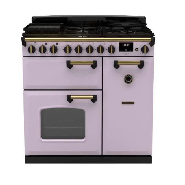 Rangemaster CLDL90DFPHTH/AB1 18403 Classic DLX 90 DF Heather Antique Brass