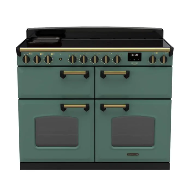 Rangemaster CLDLB110EIPMGR/AB1 18386 Classic DLX BC 110 Ind Mineral Green Antique
