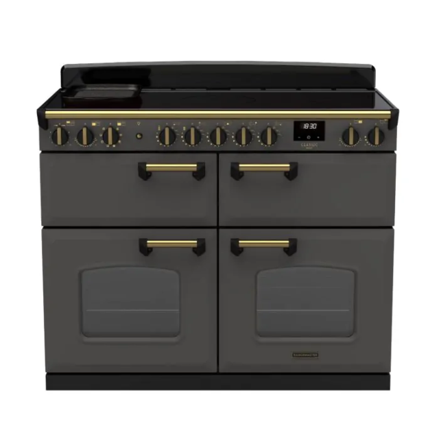 Rangemaster CLDLB110EIPSLT/AB1 18385 Classic DLX BC 110 Ind Slate Antique Brass