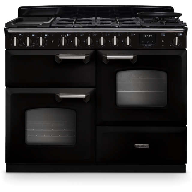 Rangemaster CLDLO110DFPSLT/CM1 14708 Classic DLX OC 110 DF Slate Chrome