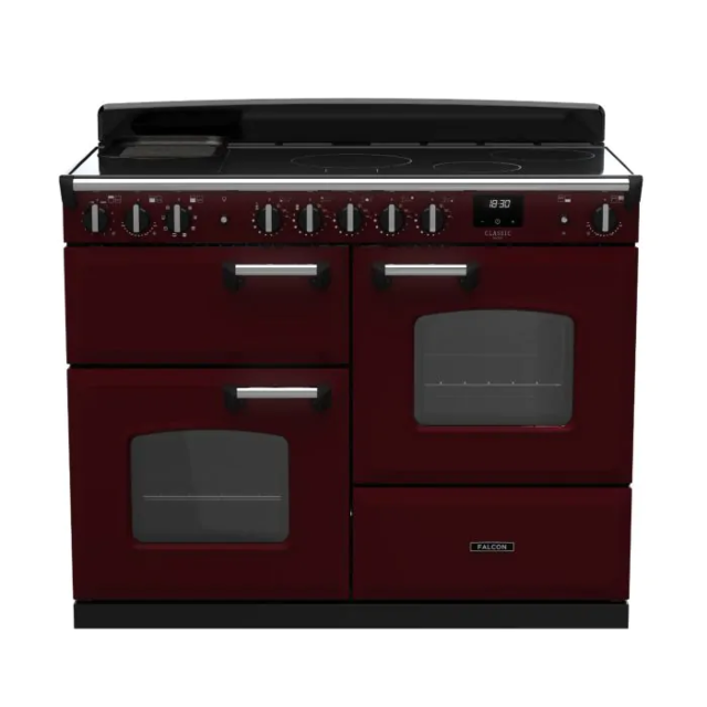 Rangemaster CLDLO110EIPBOR/CM1 14764 Classic DLX OC 110 Ind Bordeaux Chrome