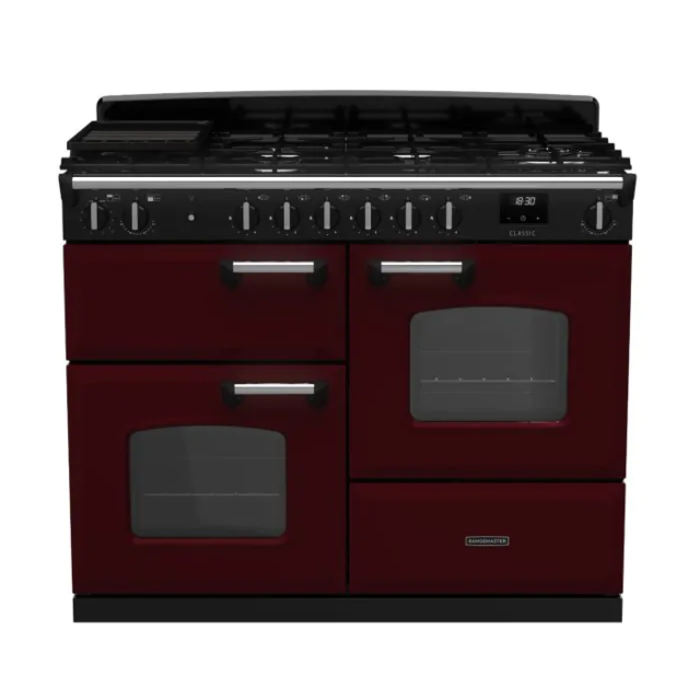 Rangemaster CLO110DFPBOR/CM1 14217 Classic OC 110 DF Bordeaux Chrome