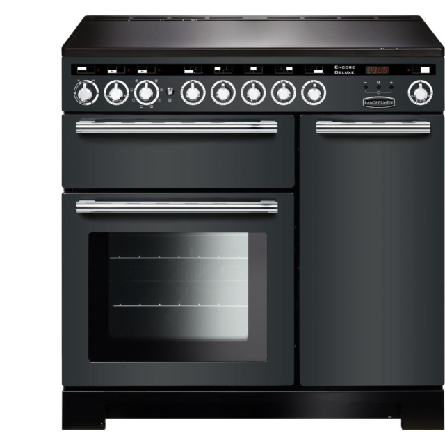 Rangemaster Encore Deluxe 90 Induction Slate/Chrome EDL90EISL/C