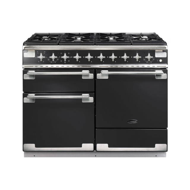 Rangemaster Elise 110 Dual Fuel Charcoal Black ELS110DFFCB/
