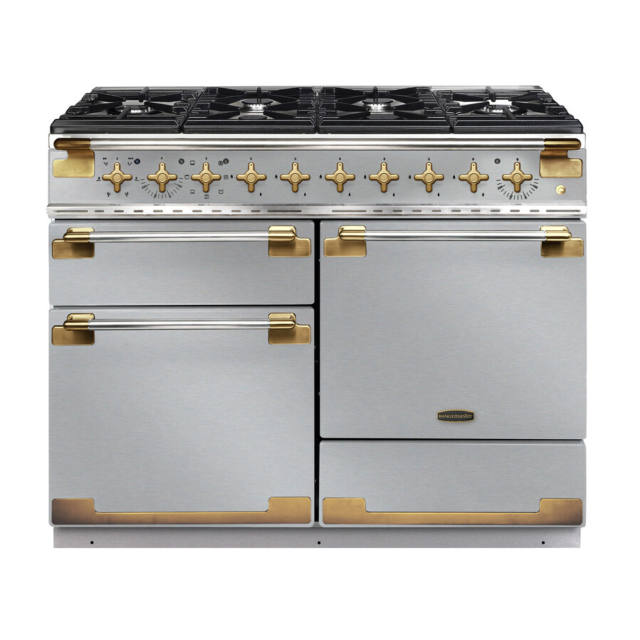 Rangemaster ELS110DFFSS/AB 135330 Elise 110 DF Ind St/Steel Antique Brass