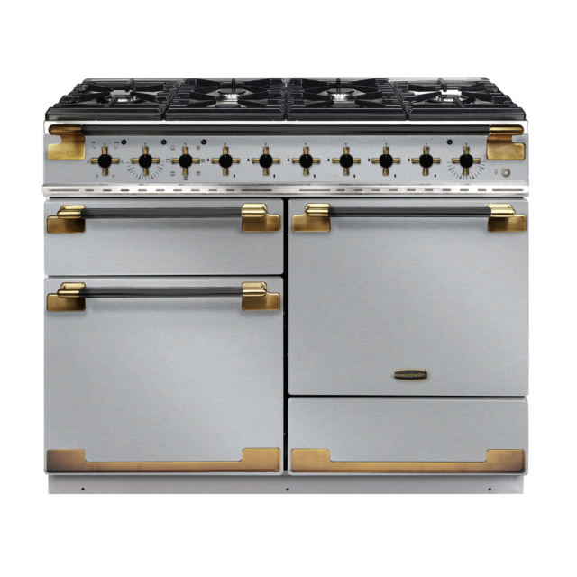 Rangemaster ELS110DFFSS/BE 136390 Elise 110 DF St/Steel/Blk Antique Brass