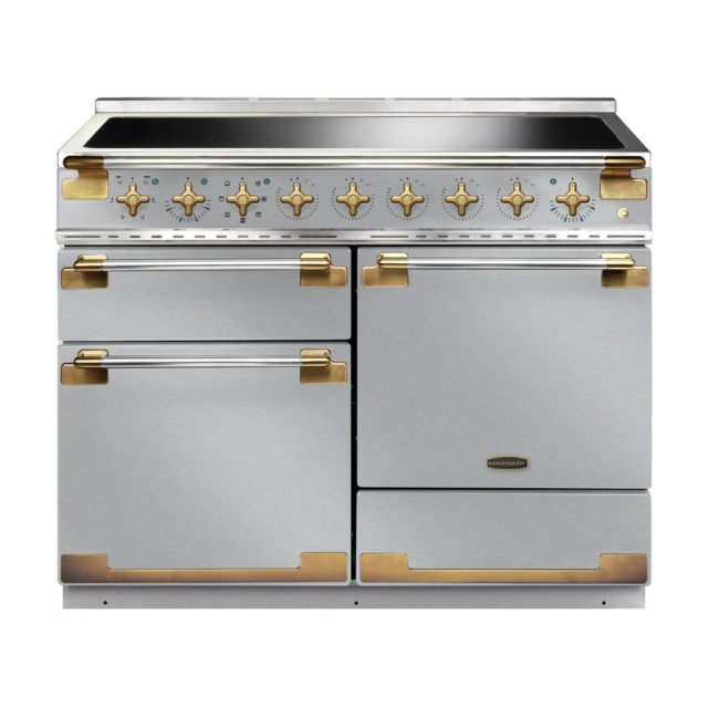 Rangemaster ELS110EISS/AB 135310 Elise 110 Ind St/Steel Antique Brass