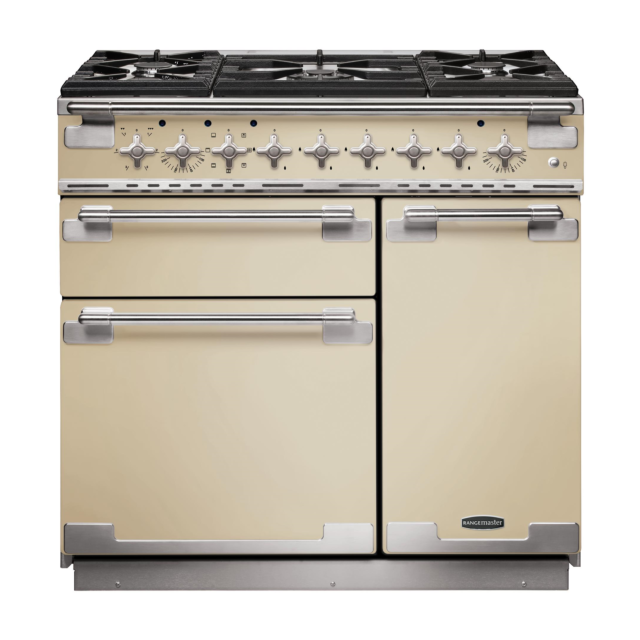 Rangemaster Elise 90 Dual Fuel Cream ELS90DFFCR/