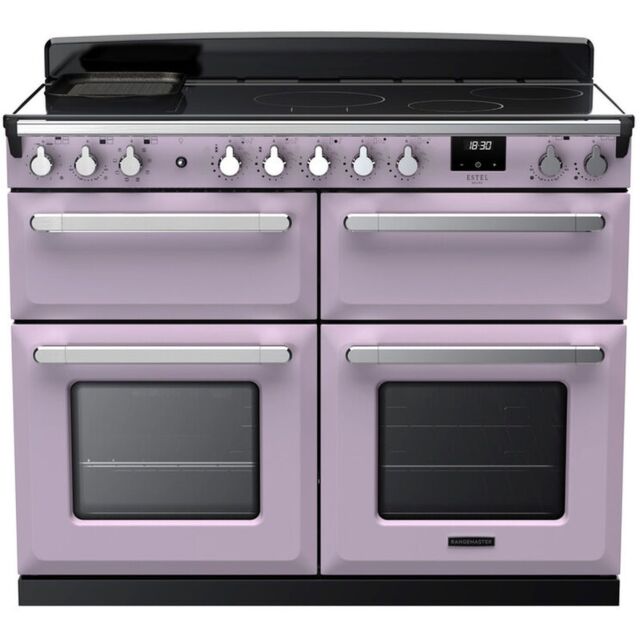 Rangemaster ESDLB110EIPHTH/CM1 17881 Estel Deluxe 110 Ind Heather Chrome