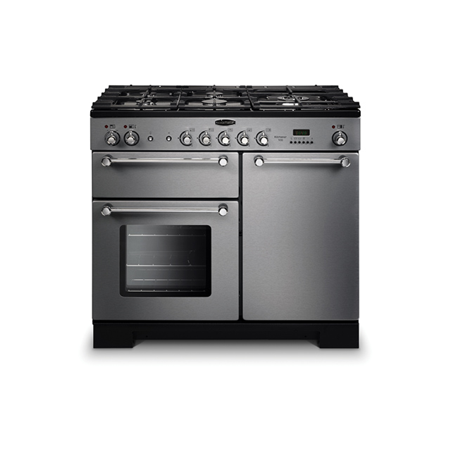 Rangemaster Kitchener 100 Dual Fuel Stainless Steel KCH100DFFSS/C