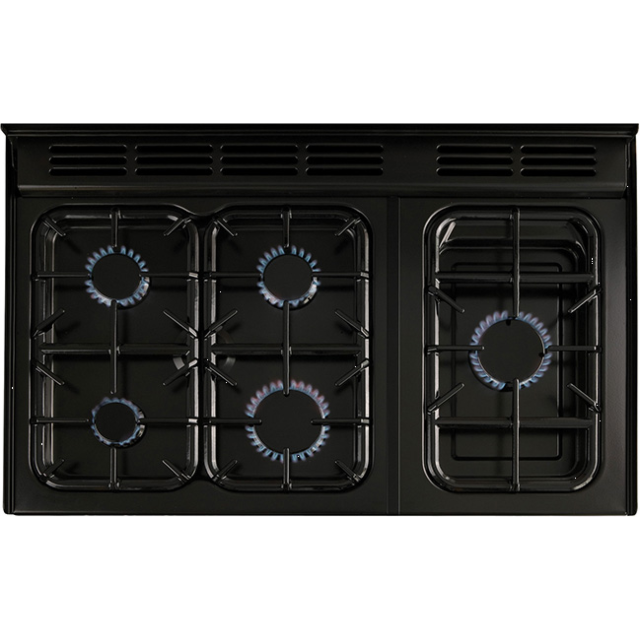 Rangemaster Kitchener 90 Dual Fuel Cream/Chrome KCH90DFFCR/C