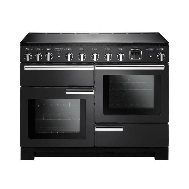 Rangemaster Professional Deluxe 110 Induction Charcoal Black/Chrome PDL110EICB/C