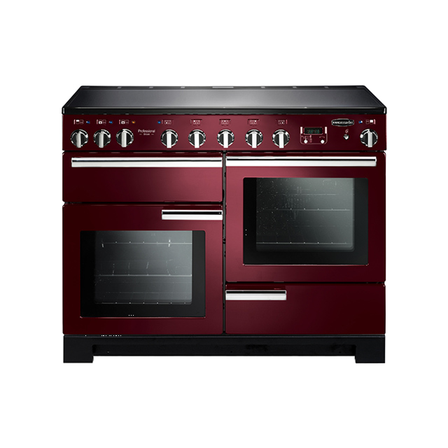 Rangemaster Professional Deluxe 110 Induction Cranberry/Chrome PDL110EICY/C