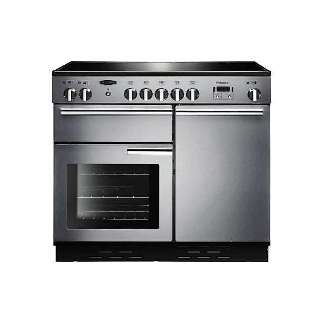 Rangemaster Professional Plus 100 Ceramic Stainless Steel/Chrome PROP100ECSS/C