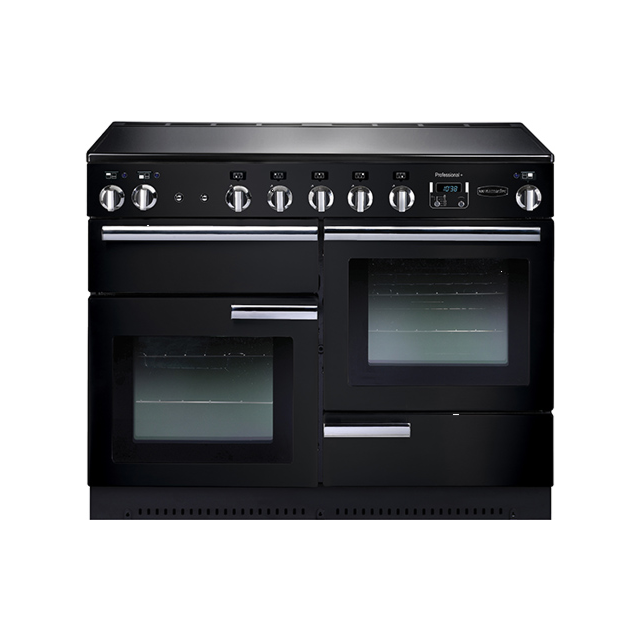 Rangemaster Professional Plus 110 Ceramic Black/Chrome PROP110ECGB/C