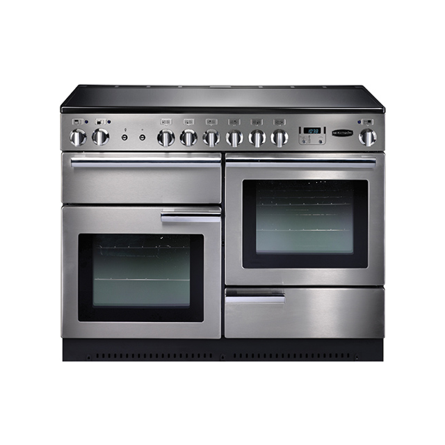 Rangemaster Professional Plus 110 Ceramic Stainless Steel/Chrome PROP110ECSS/C