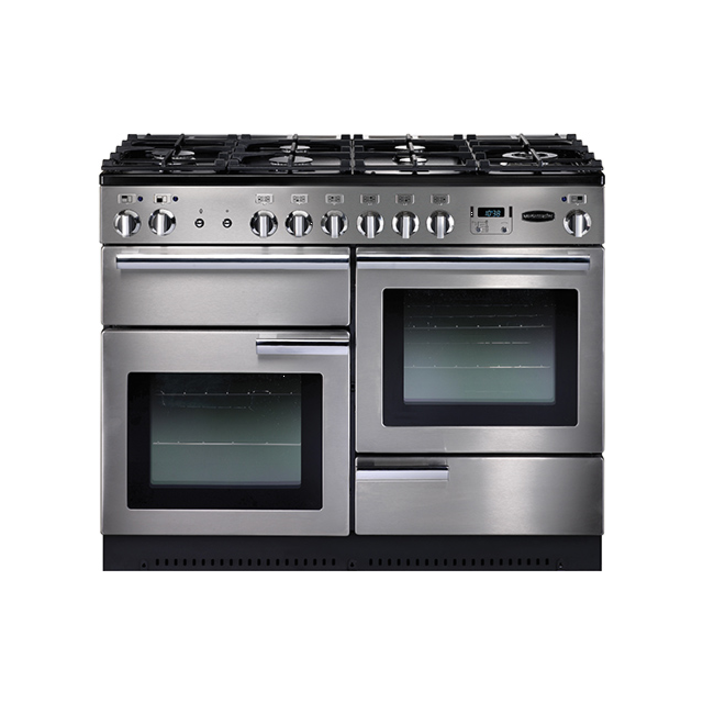 Rangemaster Professional Plus 110 Gas Stainless Steel/Chrome PROP110NGFSS/C