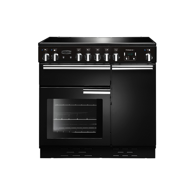 Rangemaster Professional Plus 90 Ceramic Black/Chrome PROP90ECGB/C