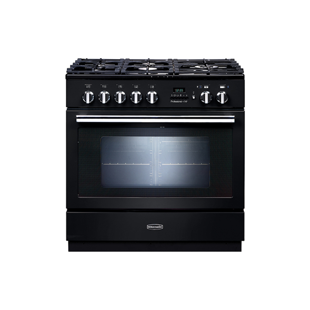 Rangemaster Professional Plus FX 90 Dual Fuel Black/Chrome PROP90FXDFFGB/C