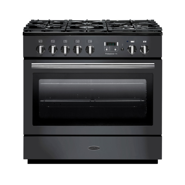 Rangemaster Professional Plus FX 90 Dual Fuel Slate/Chrome PROP90FXDFFSL/C