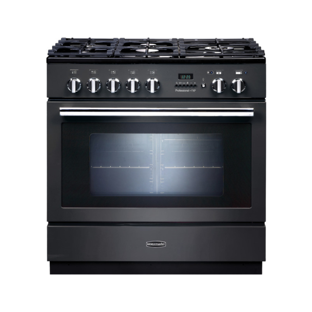 Rangemaster Professional Plus FXP 90 Dual Fuel Slate/Chrome PROP90FXPDFFSL/C