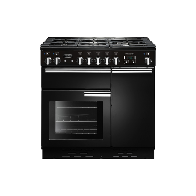 Rangemaster Professional Plus 90 Gas Black/Chrome PROP90NGFGB/C
