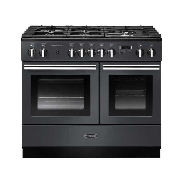 Rangemaster Professional Plus 100 FX Dual Fuel Slate/Chrome PROPL100FXDFFSL/C