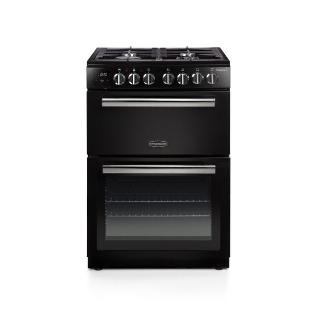 Rangemaster Professional Plus 60 Dual Fuel Black/Chrome PROPL60DFFBL/C