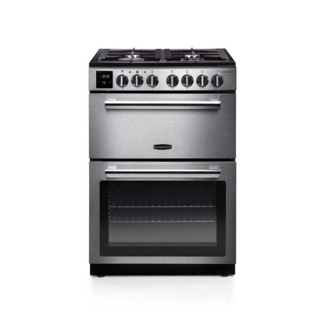 Rangemaster Professional Plus Dual Fuel Stainless Steel/Chrome PROPL60DFFSS/C