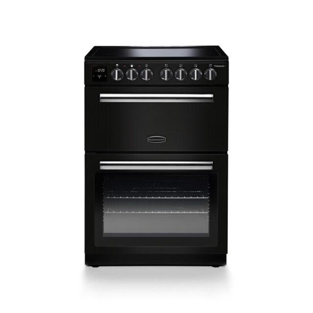Rangemaster Professional Plus 60 Ceramic Black/Chrome PROPL60ECBL/C