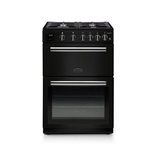 Rangemaster Professional Plus 60 Gas Black/Chrome PROPL60NGFBL/C