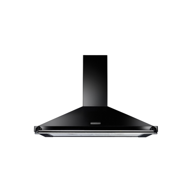 Rangemaster RCLAHDC100BL/C 134320 100 Classic Hood Black/Chrome Rail