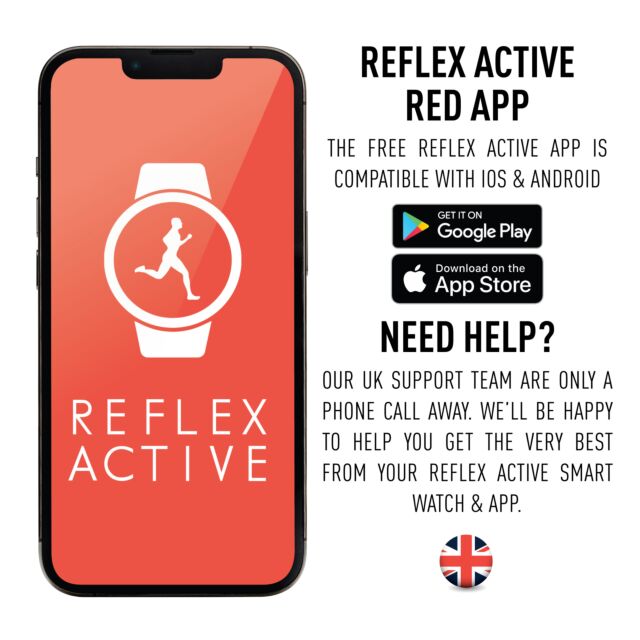 Reflex Active RA23-2166 Series 23 Smart Watch - RGP - Pink
