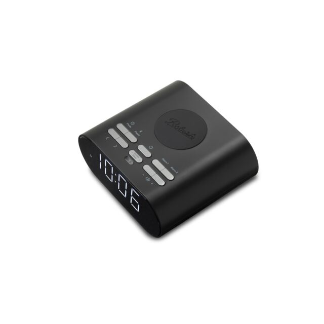 Roberts Radio ORT-CHARGEDBK CHARGEDBK Wireless Clock Radio - Black
