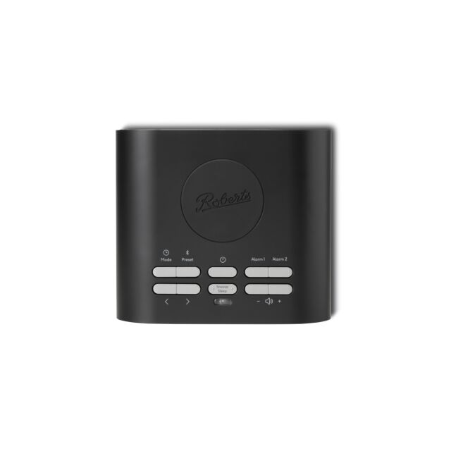 Roberts Radio ORT-CHARGEDBK CHARGEDBK Wireless Clock Radio - Black