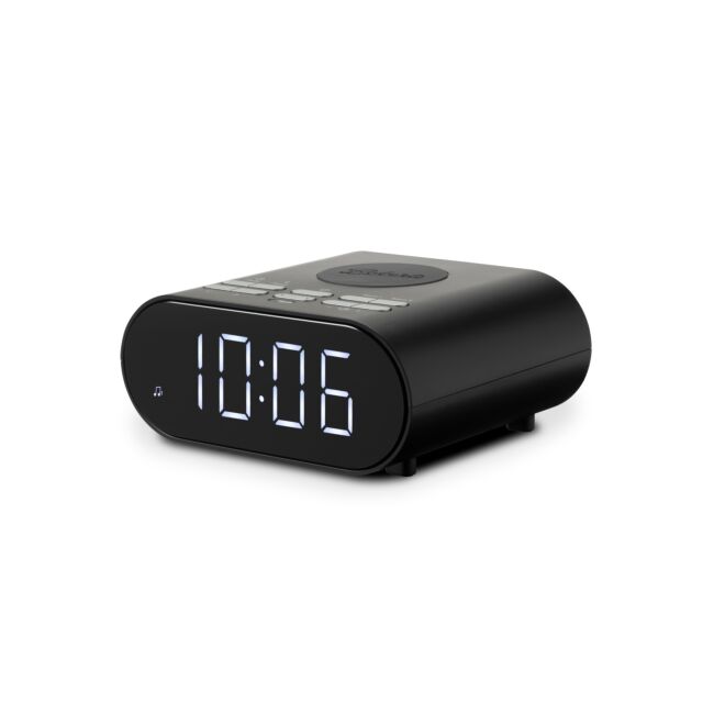Roberts Radio ORT-CHARGEDBK CHARGEDBK Wireless Clock Radio - Black