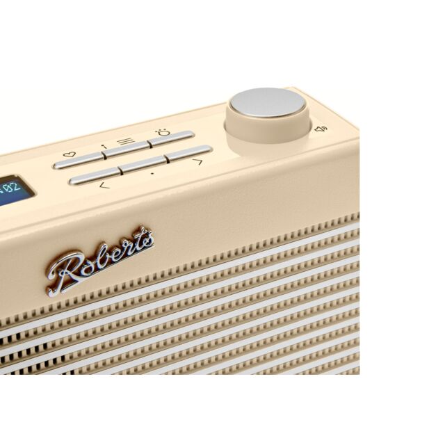 Roberts Radio RAMBLERBTMPC Wireless Mini Stereo - Pastel Cream