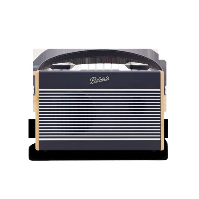 Roberts Radio Rambler Classic DAB/DAB+/FM RDS Radio with Bluetooth - Navy Blue