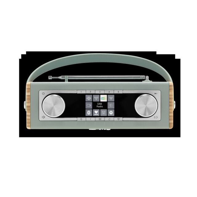 Roberts Radio Rambler Max DAB/DAB+/FM RDS/Internet Smart Radio with Bluetooth - Duck Egg