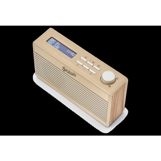 Roberts Radio Rambler Midi DAB/DAB+/FM RDS Radio with Bluetooth - Pastel Cream