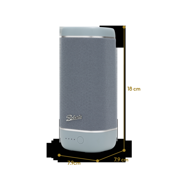 Roberts Radio REUNIONDE Portable BT Speaker - Duck Egg
