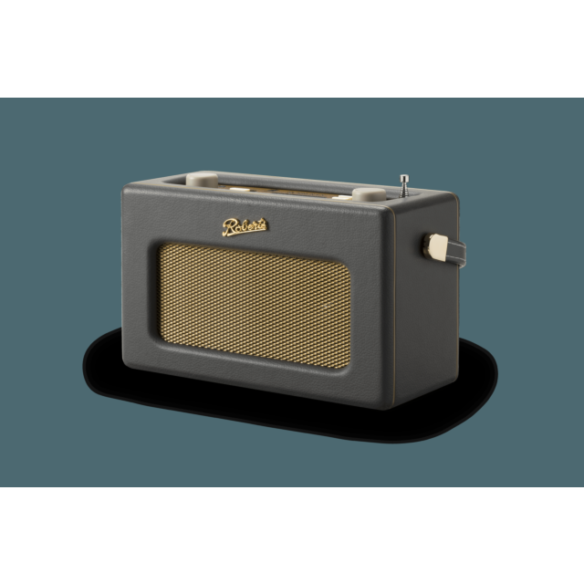 Roberts Radio REV-ISTREAMCG  Revival Smart Radio with DAB/DAB+/FM/Bluetooth/Internet Radio/Spotify/Deezer/TIDAL/Amazon Music Charcoal Grey