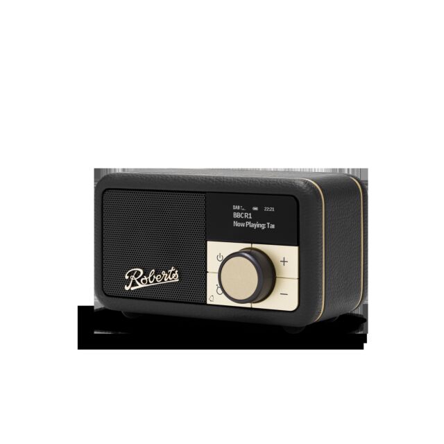 Roberts Radio REV-PETITE2BK DAB+/DAB/FM RDS Radio - Black