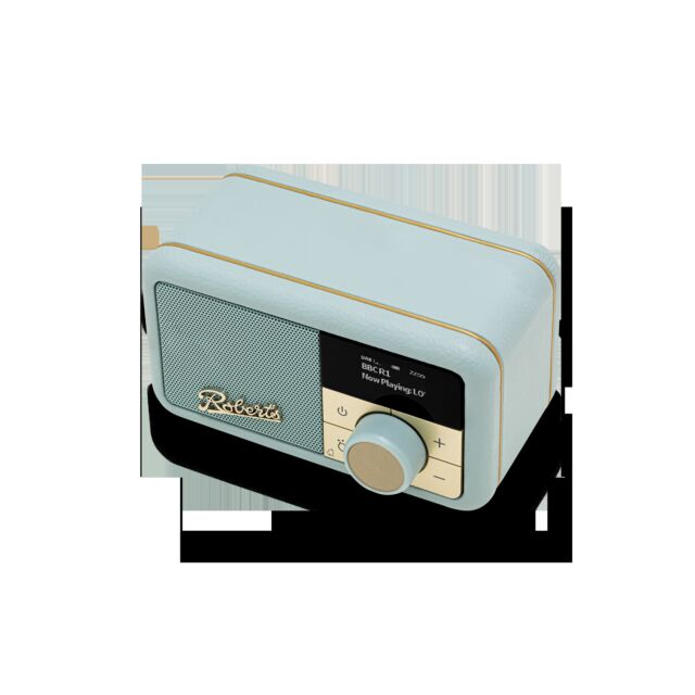 Roberts Radio REV-PETITE2DE DAB+/DAB/FM RDS Radio - Duck Egg