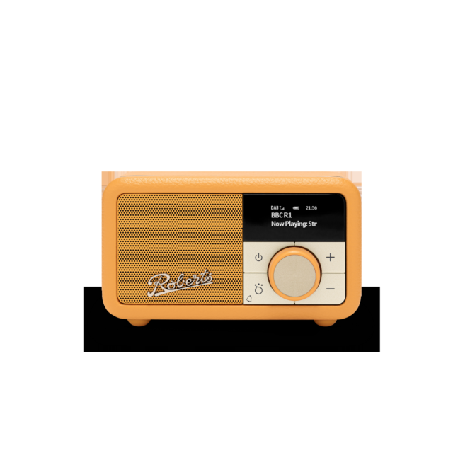 Roberts Radio REV-PETITE2SY DAB+/DAB/FM RDS Radio - Sunburst Yellow