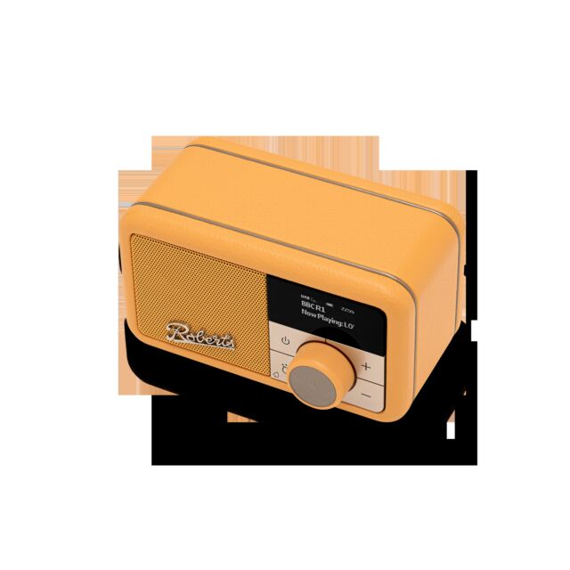 Roberts Radio REV-PETITE2SY DAB+/DAB/FM RDS Radio - Sunburst Yellow