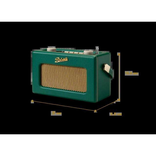 Roberts Radio REV-UNOBTDGR Wireless DAB Radio - Deep Green