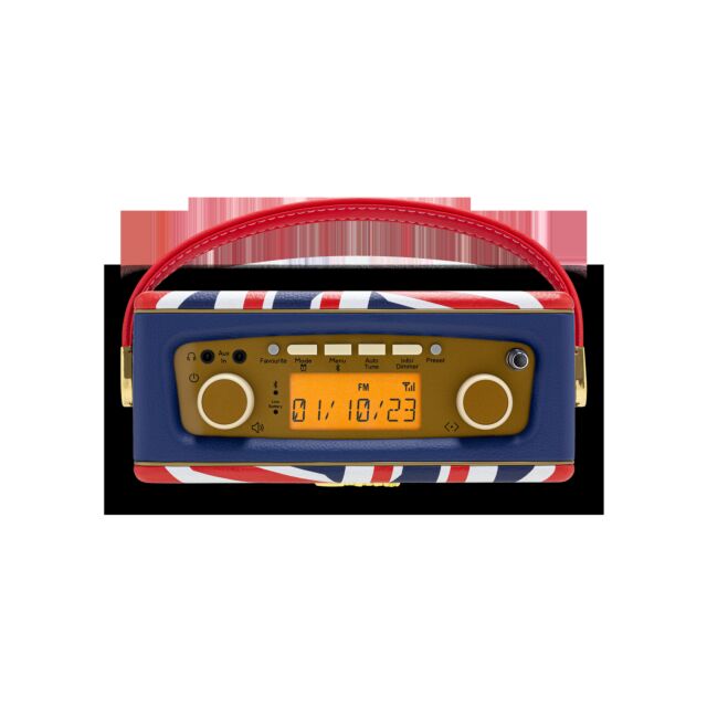Roberts Radio REV-UNOBTUJ DAB+/DAB/FM RDS Radio - Red/White/Blue