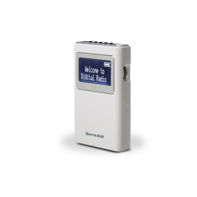 Roberts Radio SPORTSDAB5 Wireless DAB and FM Radio - Silver